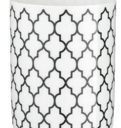 Porcelánový svícen Black design