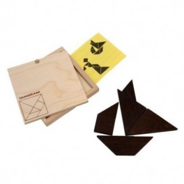 dřevěný tangram